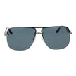 Trussardi Sonnenbrille aus silberfarbenem Metall