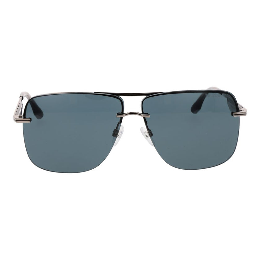 Trussardi Sonnenbrille aus silberfarbenem Metall