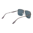Trussardi Sonnenbrille aus silberfarbenem Metall