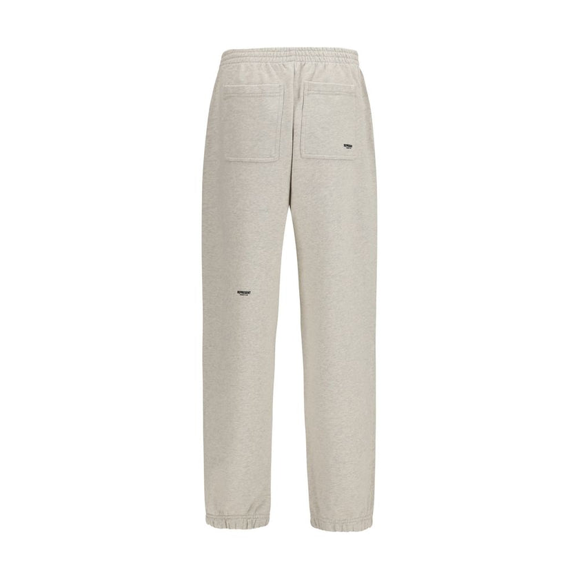 Represent Beige Cotton Casual Pants