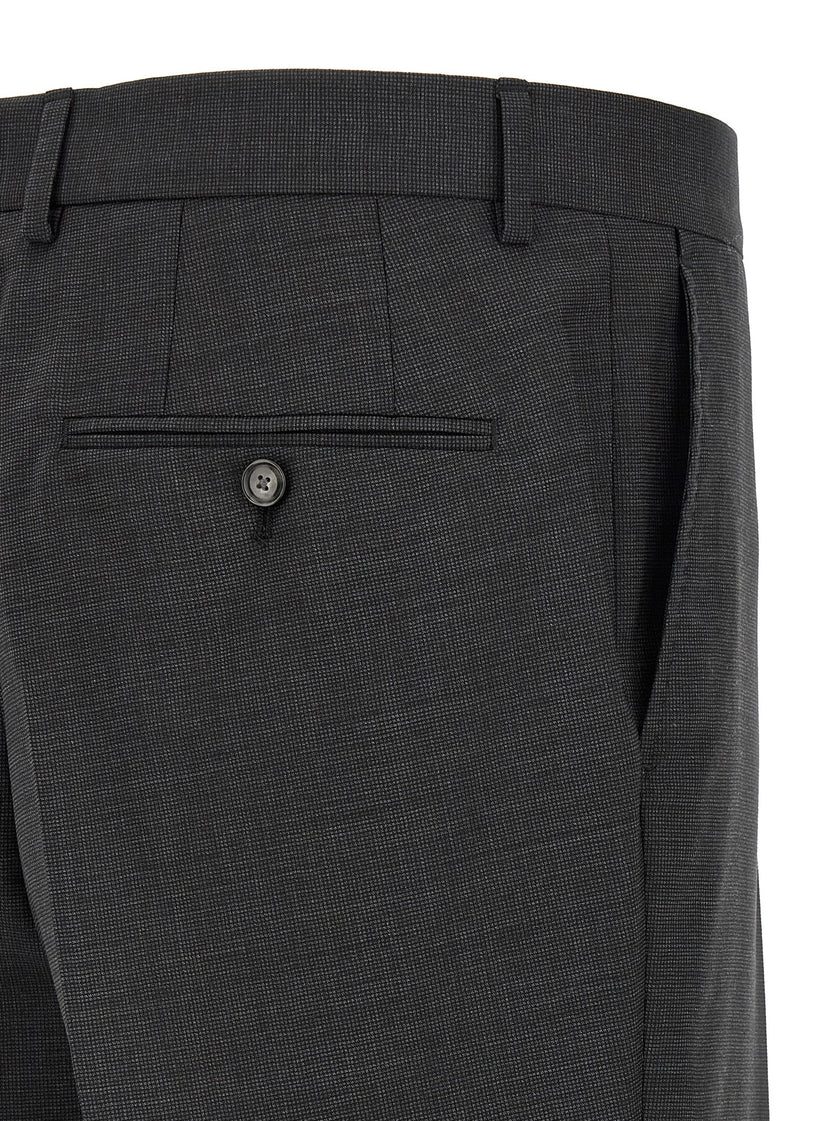 Hugo Boss Grey two-piece suit in virgin wool