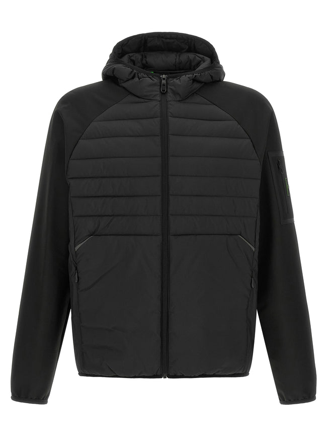 Hugo Boss Schwarzes Sweatshirt aus Gummi