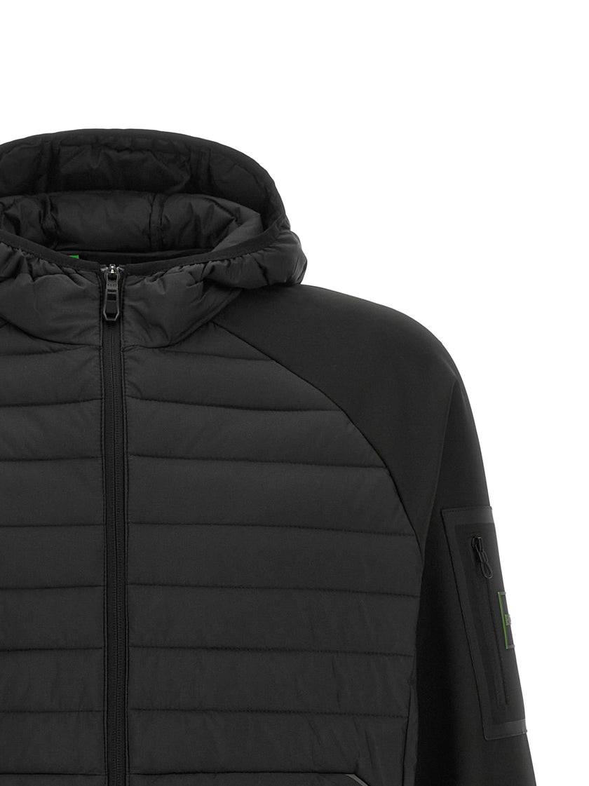 Hugo Boss Schwarzes Sweatshirt aus Gummi