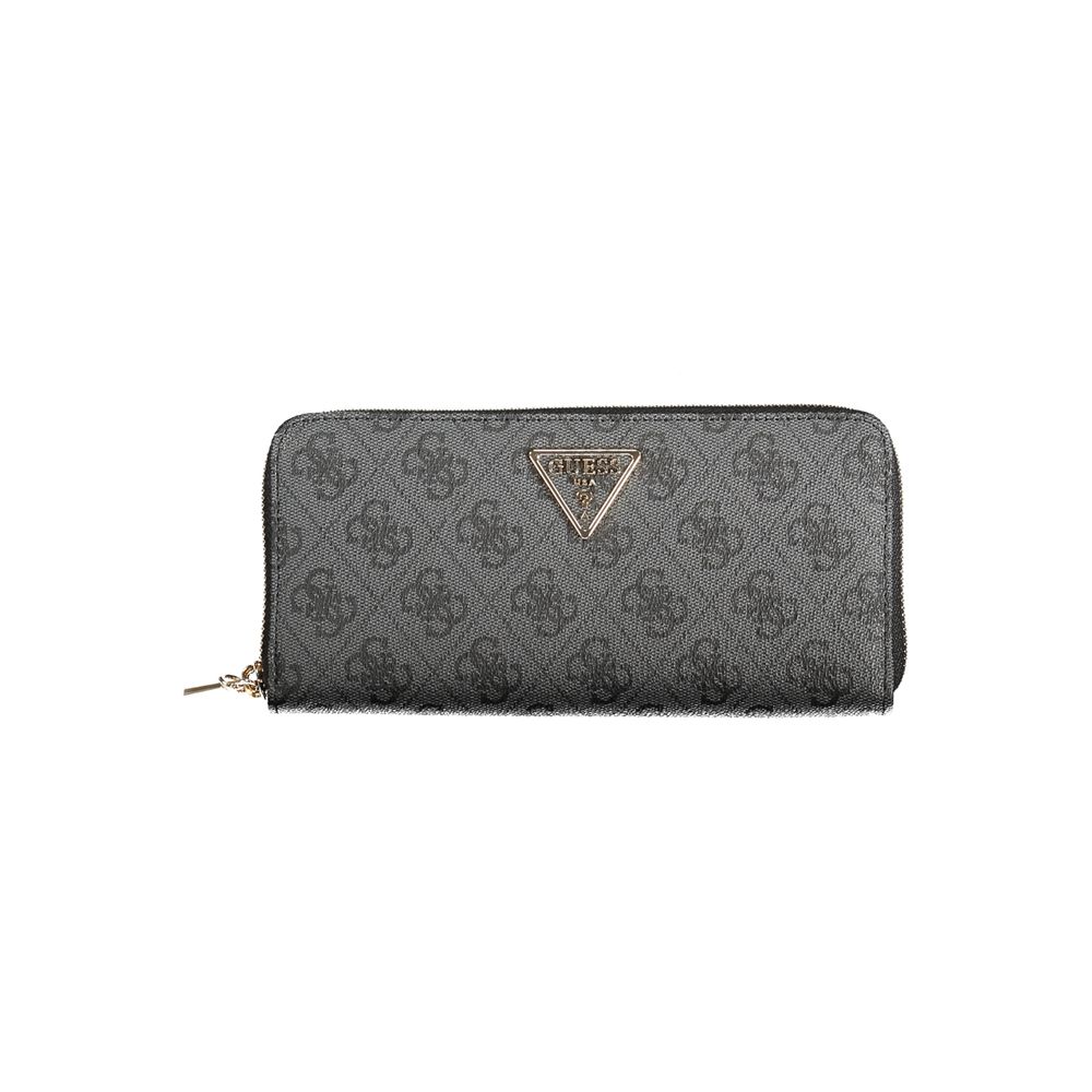 Guess Jeans Women's Black Polyurethane Wallet