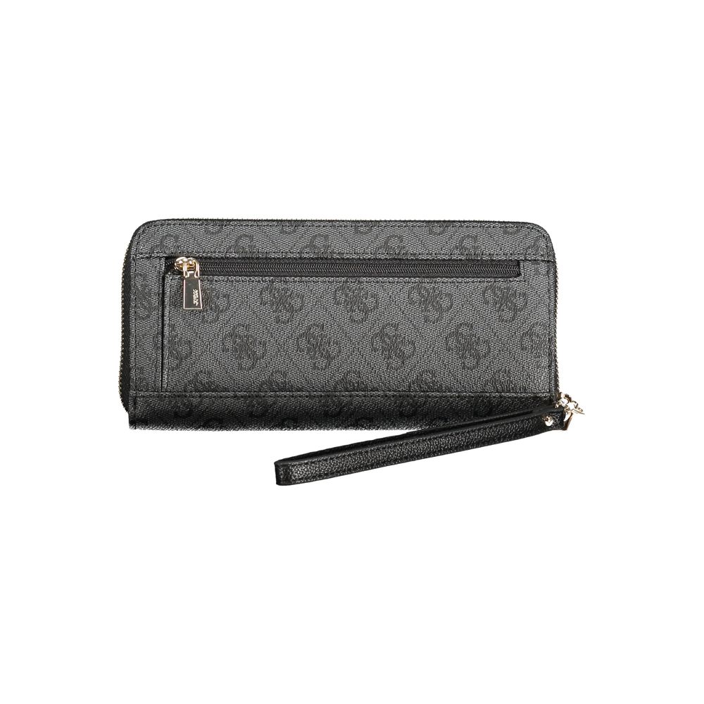 Guess Jeans Women's Black Polyurethane Wallet