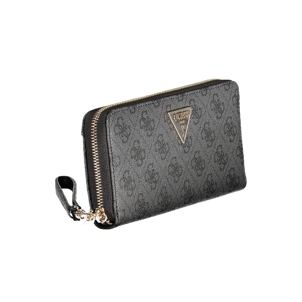 Guess Jeans Women's Black Polyurethane Wallet
