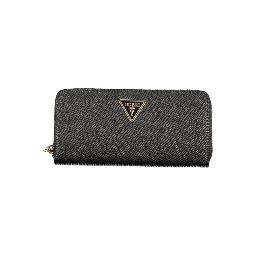 Guess Jeans Women's Black Polyurethane Wallet