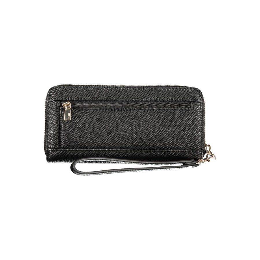 Guess Jeans Women's Black Polyurethane Wallet