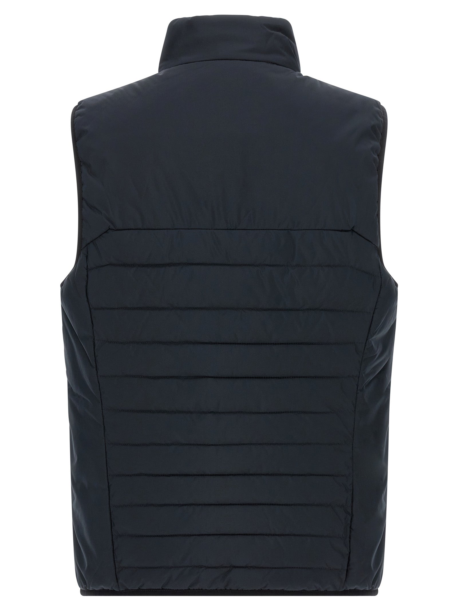 Hugo Boss ärmellose Jacke aus blauem Polyester