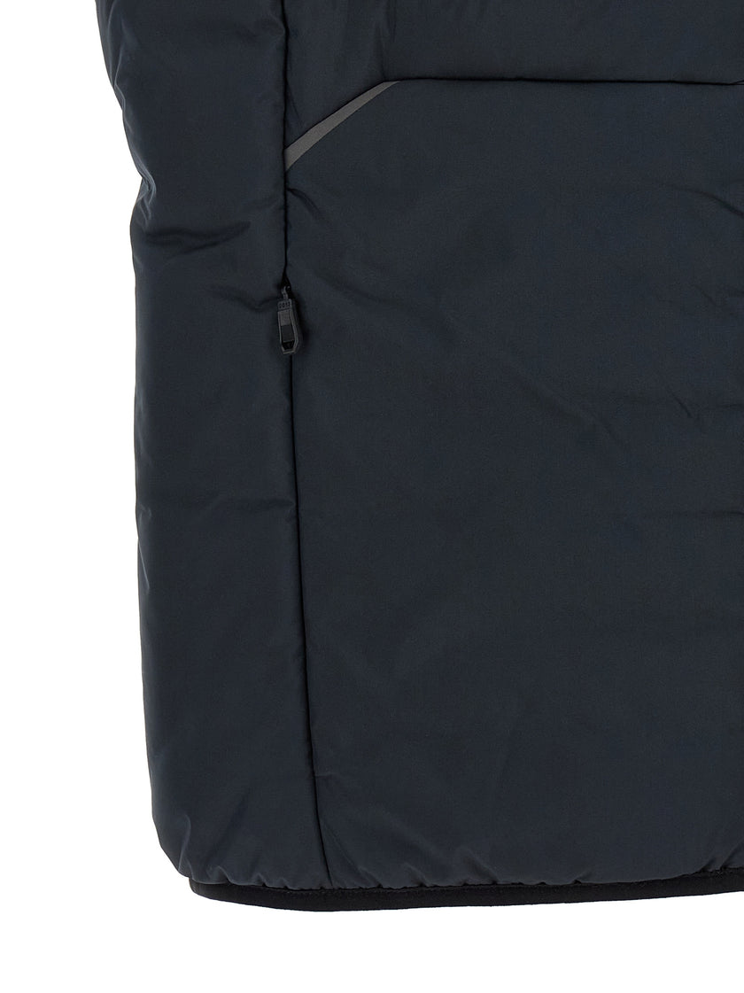 Hugo Boss ärmellose Jacke aus blauem Polyester