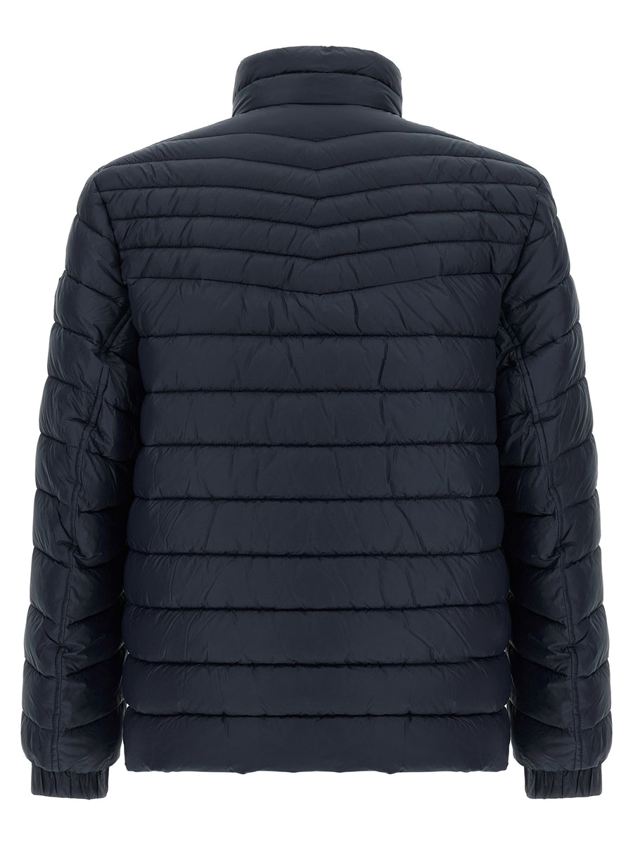 Hugo Boss Full-Length Blue Polyamide Jacket