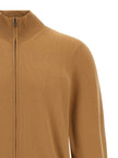 Hugo Boss Brown Cardigan Made of Pure Virgin Wool