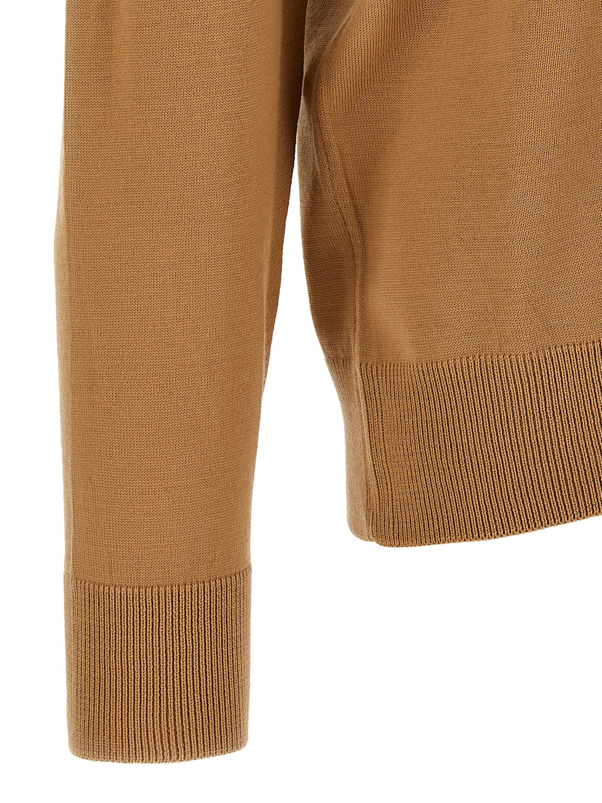 Hugo Boss Brown Cardigan in Pure Virgin Wool