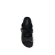 Dolce & Gabbana Schwarze Bos Taurus Kalbsleder-Sandalen
