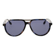 Trussardi sunglasses in brown acetate & stainless steel