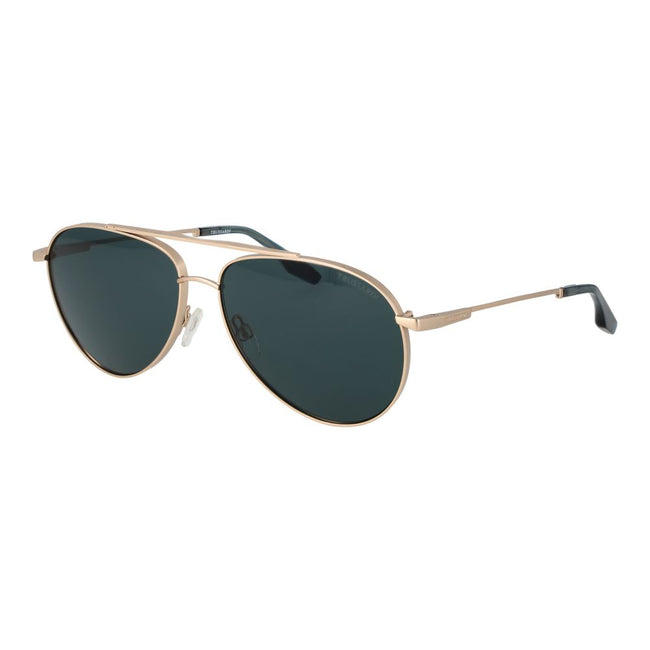 Trussardi-Sonnenbrille aus Edelstahl in Gold