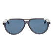 Trussardi Sunglasses in Grey Acetate and Stainless Steel