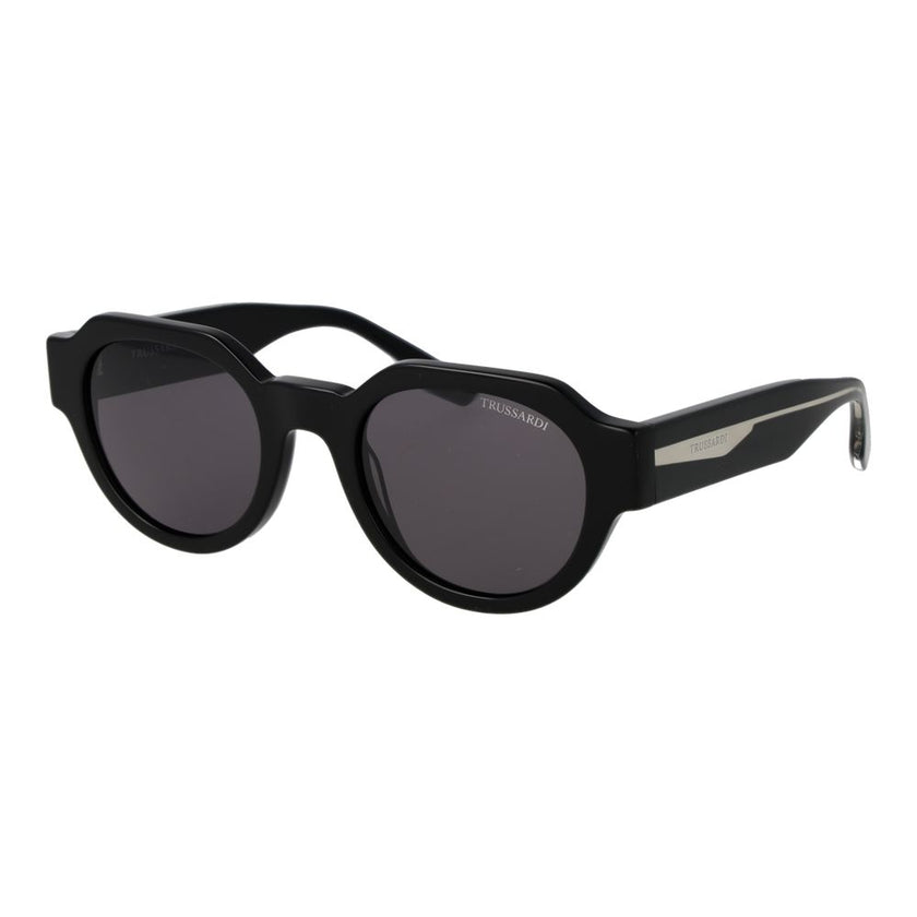 Trussardi Black Acetate Sunglasses