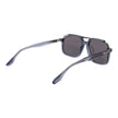 Trussardi Sonnenbrille aus blauem Azetat & Edelstahl
