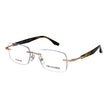 Trussardi Brille aus Edelstahl in Gold (Gestell)