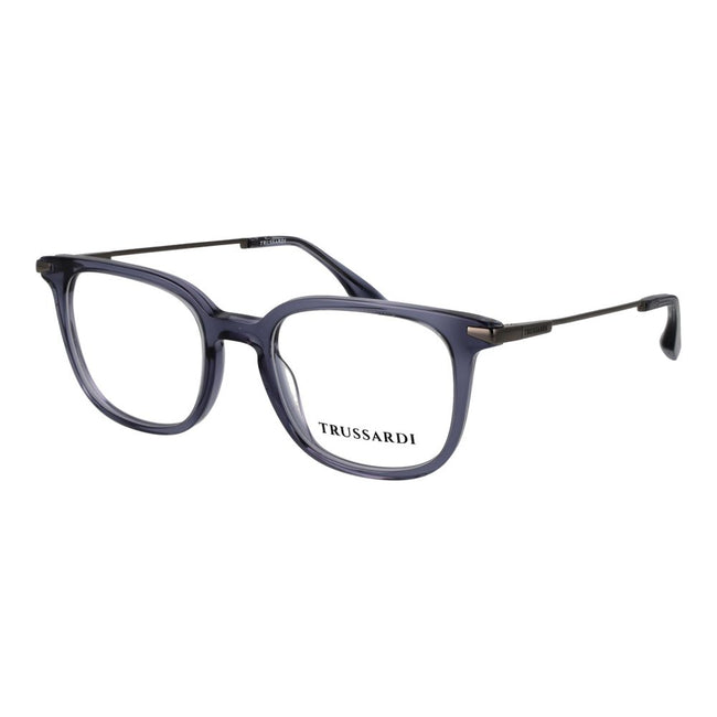 Trussardi Brille aus blauem Azetat (Gestell)