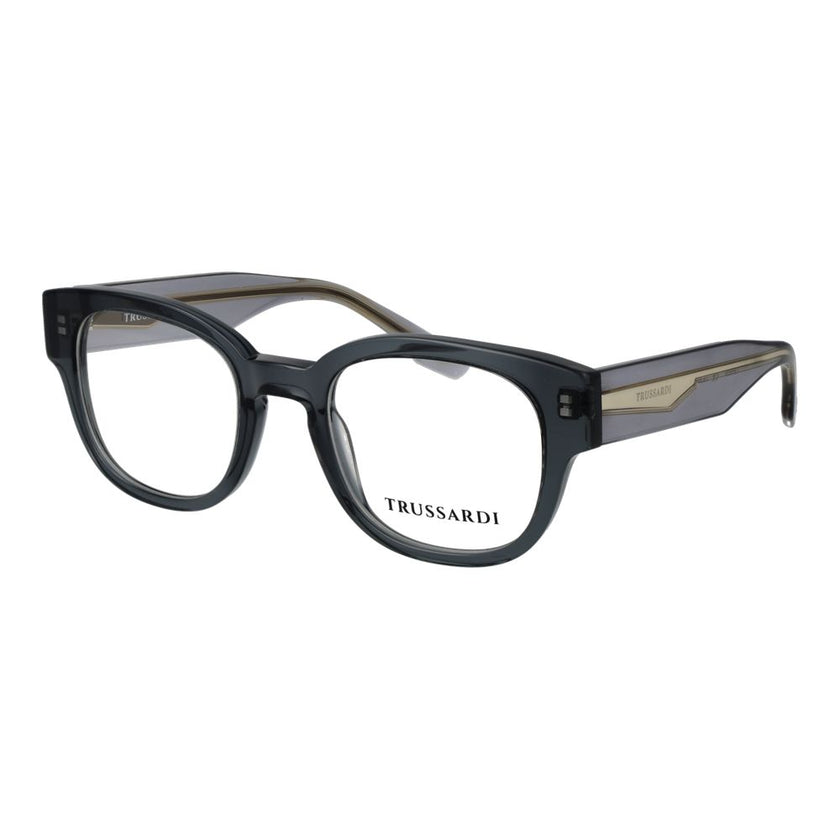 Trussardi Graue Brille aus Acetat (Gestell)