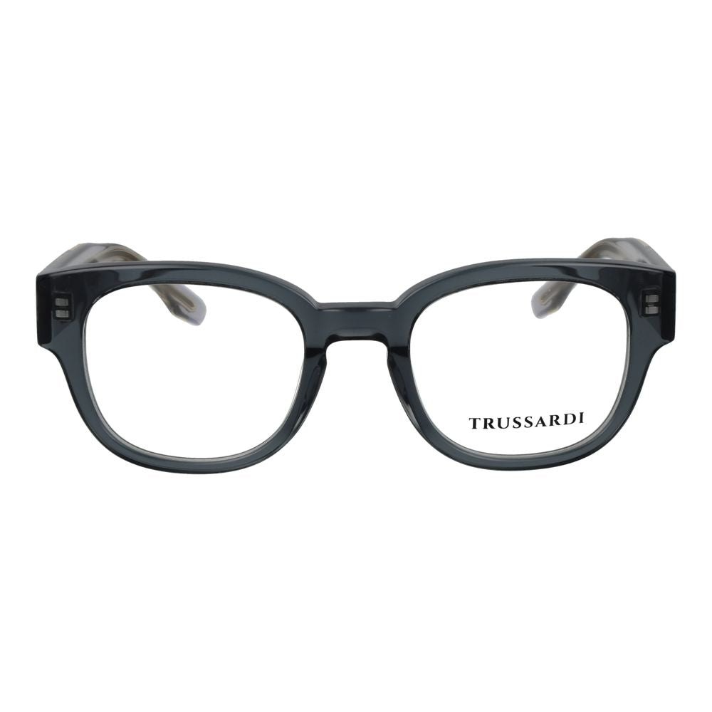 Trussardi Graue Brille aus Acetat (Gestell)