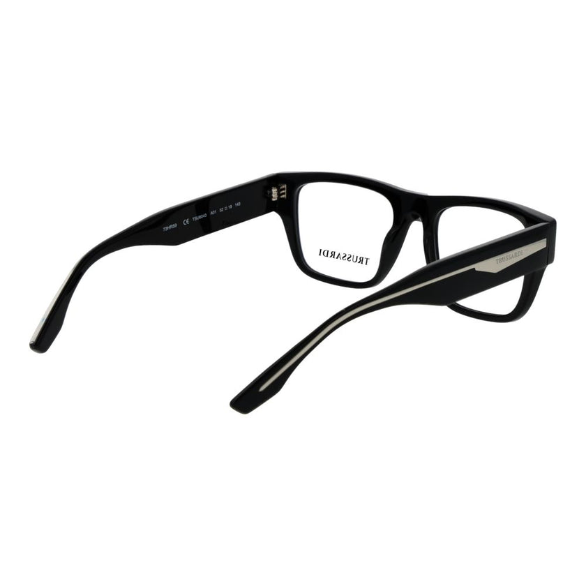 Trussardi Schwarze Brille aus Acetat (Gestell)