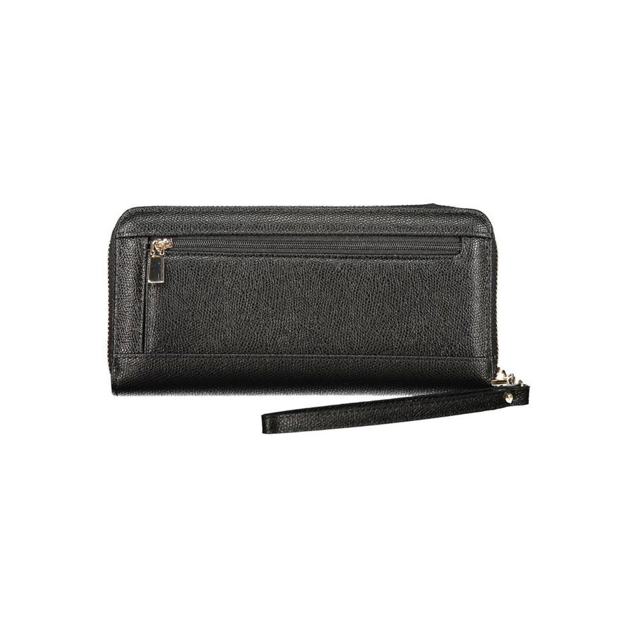 Guess Women's Black Polyurethane Wallet