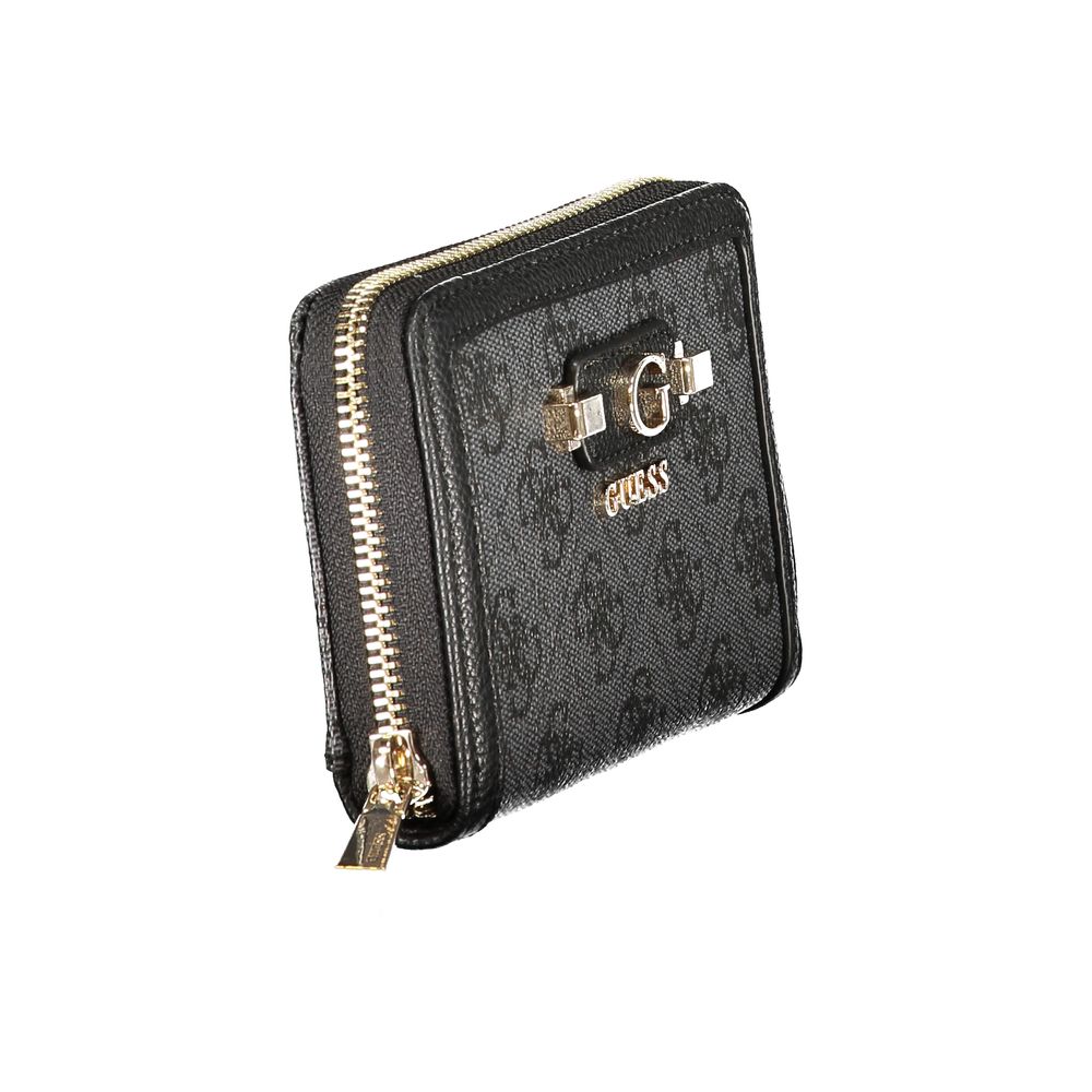 Guess Jeans Women's Black Polyurethane Wallet