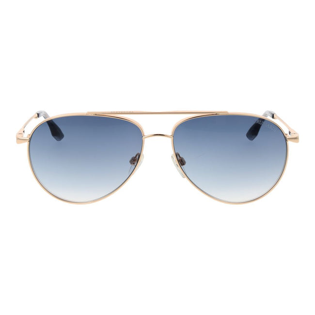 Trussardi Sonnenbrille aus Edelstahl in Gold