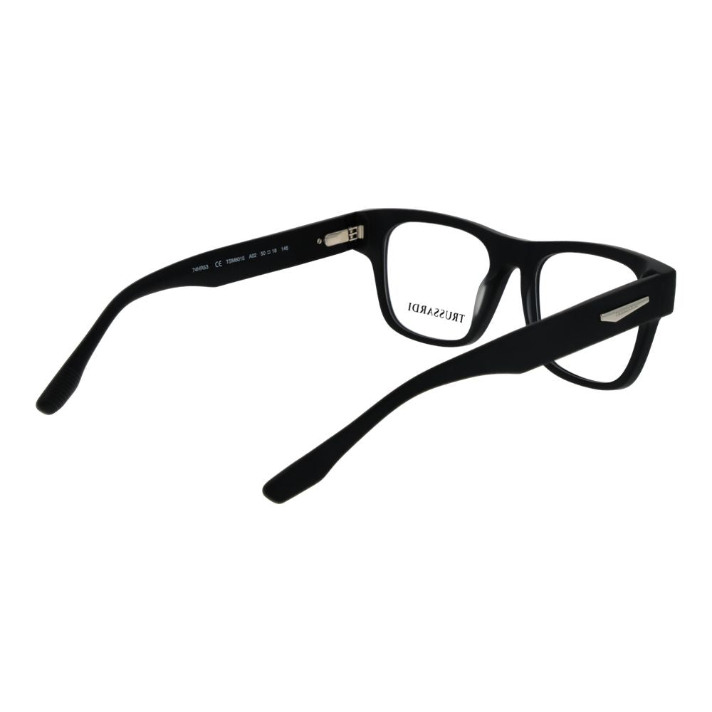 Trussardi schwarze Azetatbrille