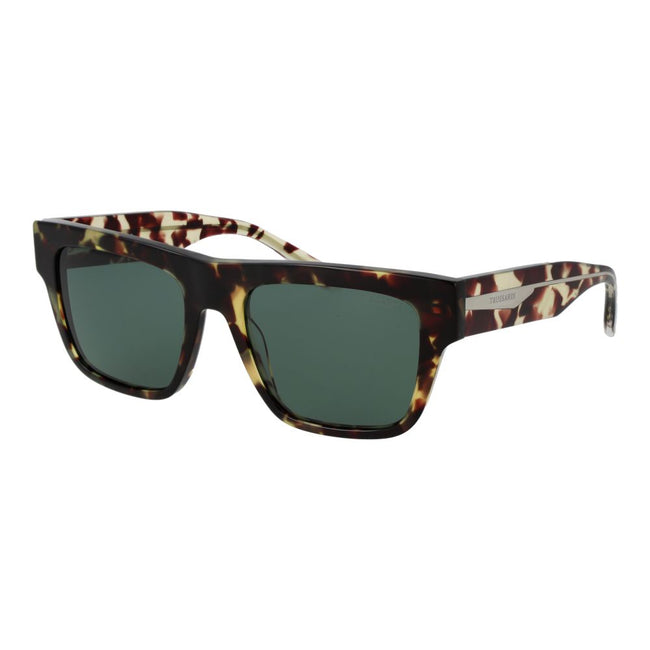 Trussardi brown acetate sunglasses