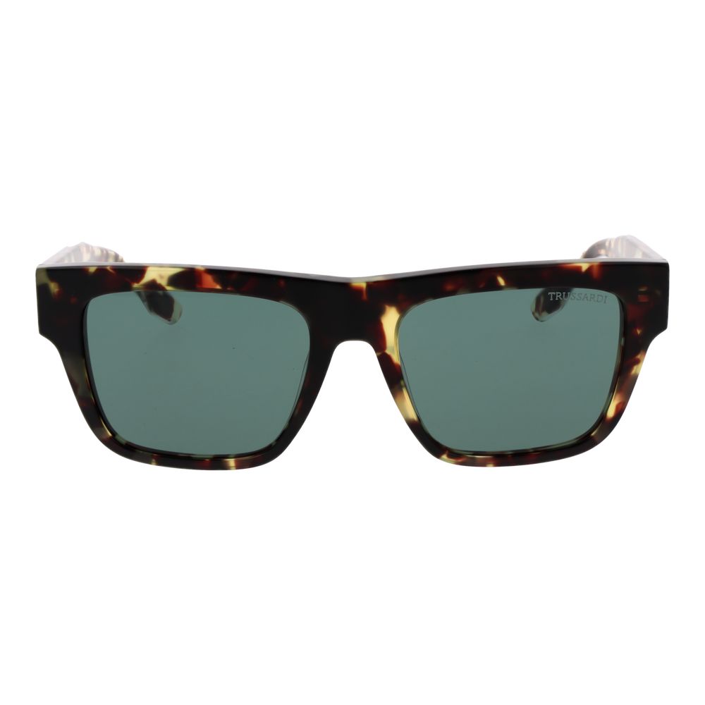 Trussardi Braune Sonnenbrille aus Acetat