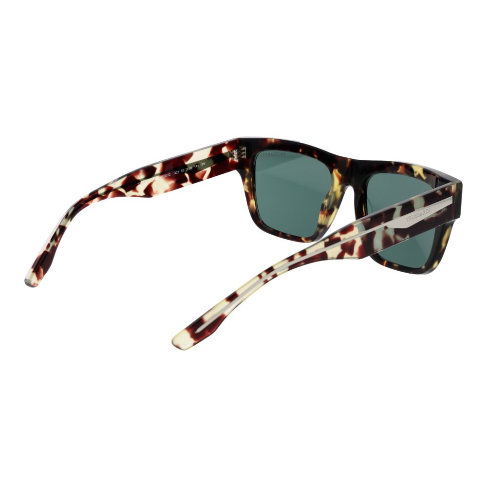 Trussardi Braune Sonnenbrille aus Acetat
