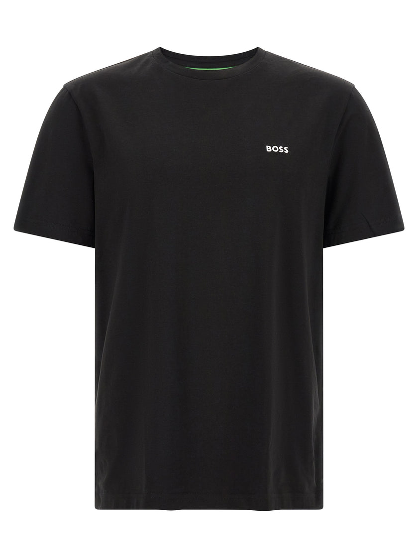 Hugo Boss Schwarzes Baumwoll-T-Shirt