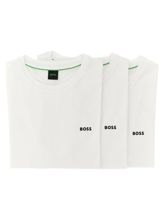 Hugo Boss Weißes Baumwoll-T-Shirt