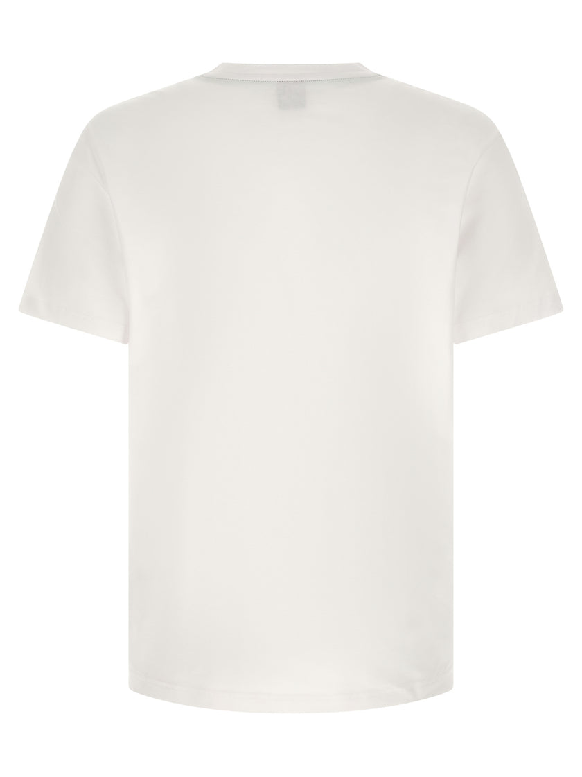 Hugo Boss Weißes Baumwoll-T-Shirt