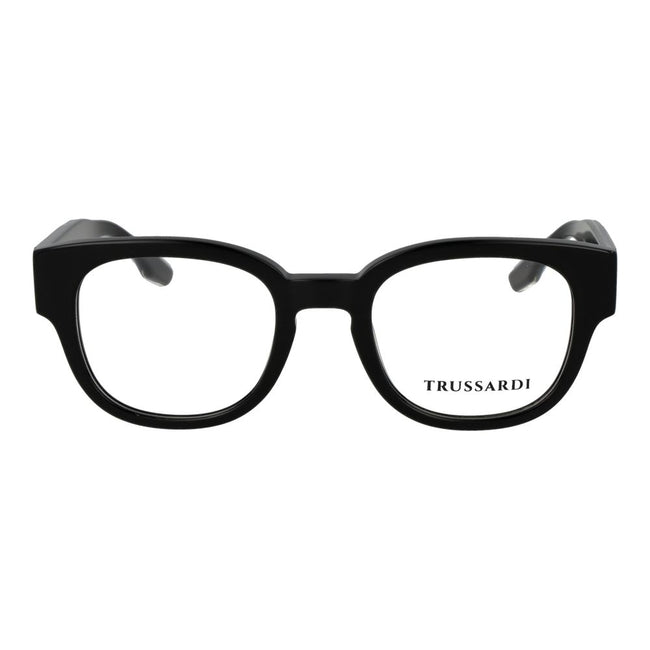 Trussardi Schwarze Brille aus Acetat (Gestell)