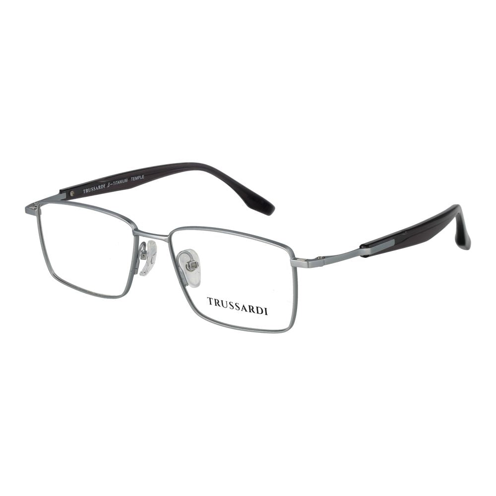 Trussardi-Brille aus Titan in Silber (Fassung)