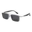 Trussardi-Brille aus Titan in Silber (Fassung)