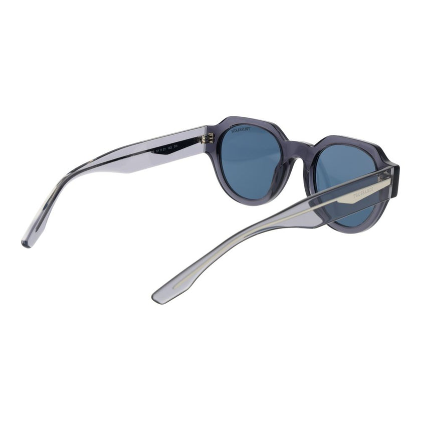 Trussardi graue Sonnenbrille aus Acetat
