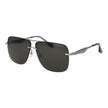 Trussardi Sonnenbrille aus silbernem Metall