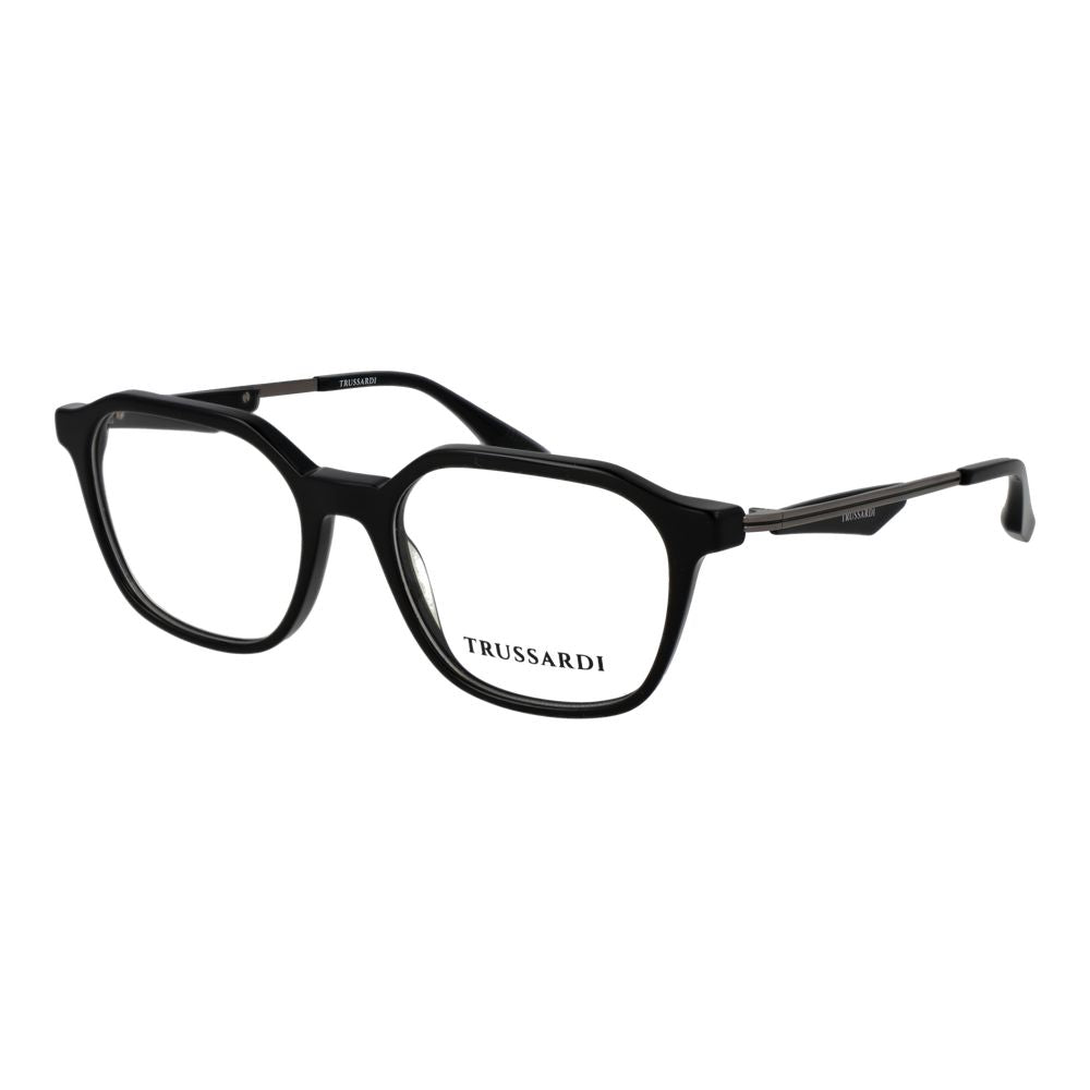 Trussardi schwarze Brille aus Acetat (Fassung)