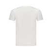 Guess Jeans Weißes Herren-T-Shirt aus Baumwolle