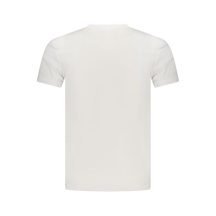 Guess Jeans Weißes Herren-T-Shirt aus Baumwolle
