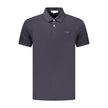 Guess Jeans Blaues Herren-Poloshirt aus Baumwolle