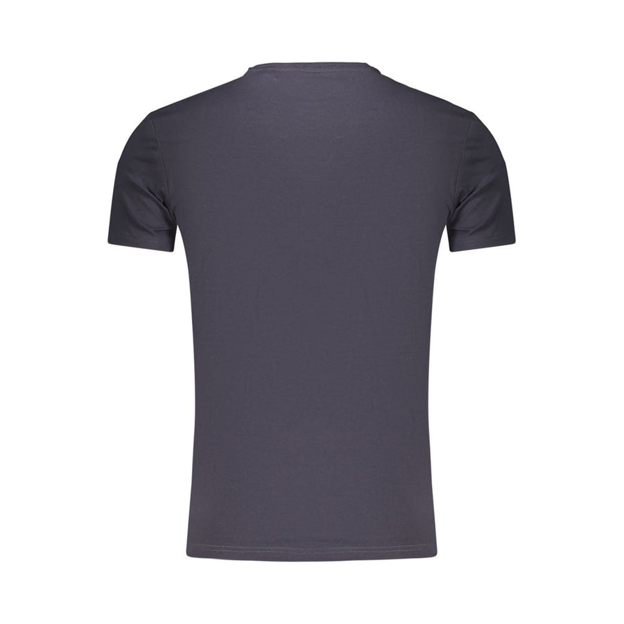 Guess Jeans Blaues Baumwoll-T-Shirt für Herren