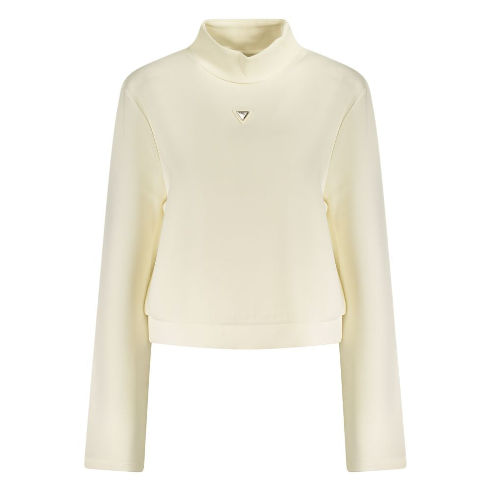 Guess Jeans White Polyester Women's Sweatshirt