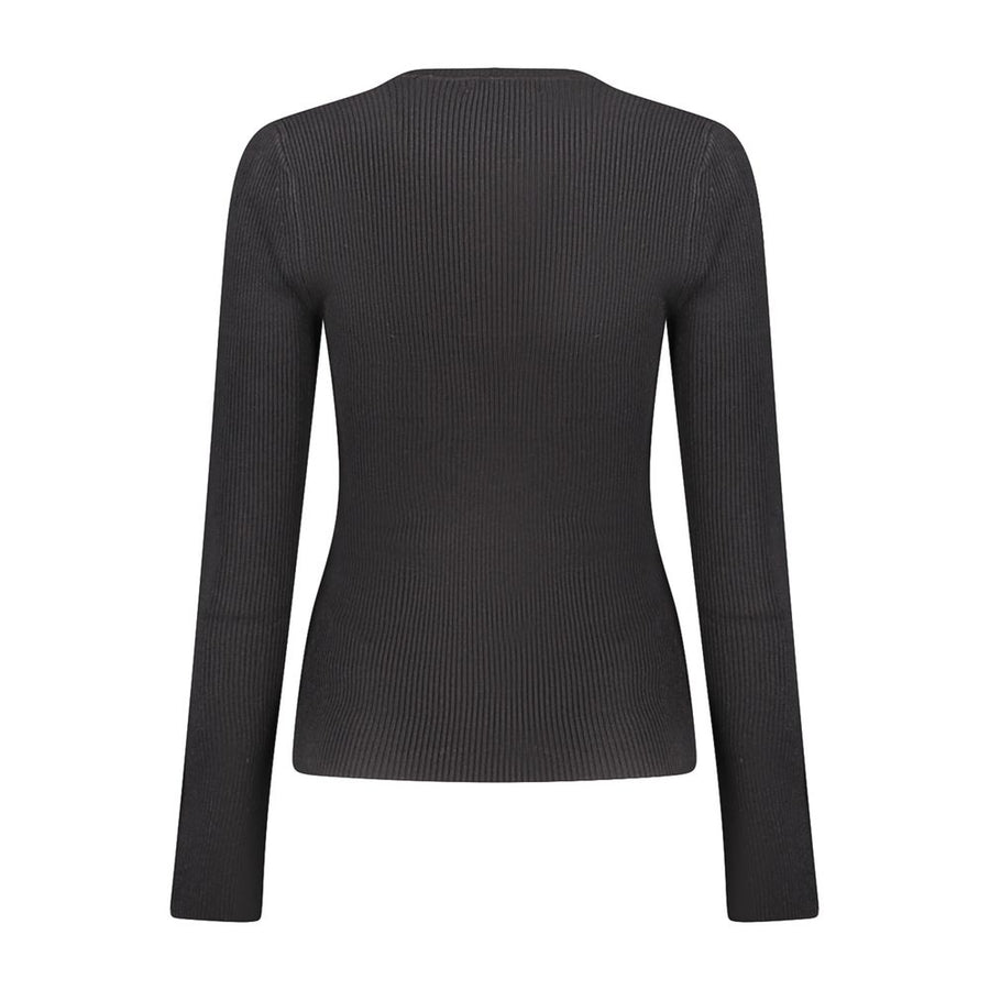 Guess Jeans Black Viscose Women's Sweater